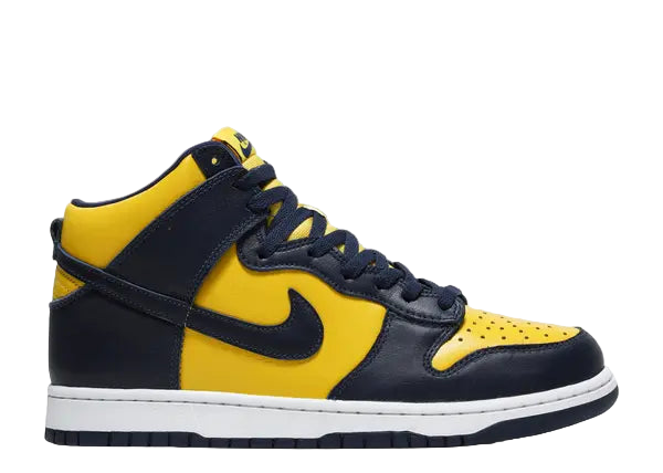 Nike Dunk High Michigan Side