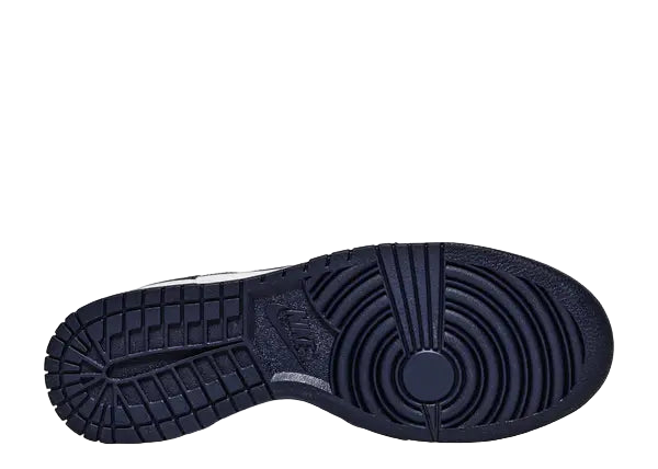 Nike Dunk High Midnight Navy Bottom