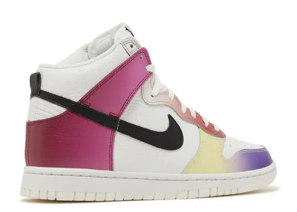Nike Dunk High Multi-Color Gradient Back