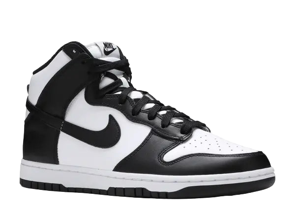 Nike Dunk High Panda Black White Front