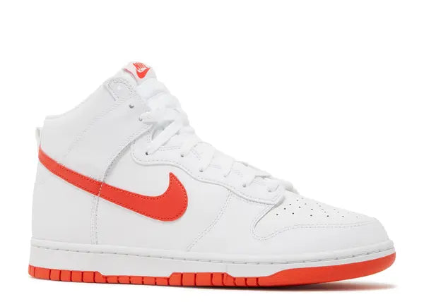 Nike Dunk High White Picante Red Front
