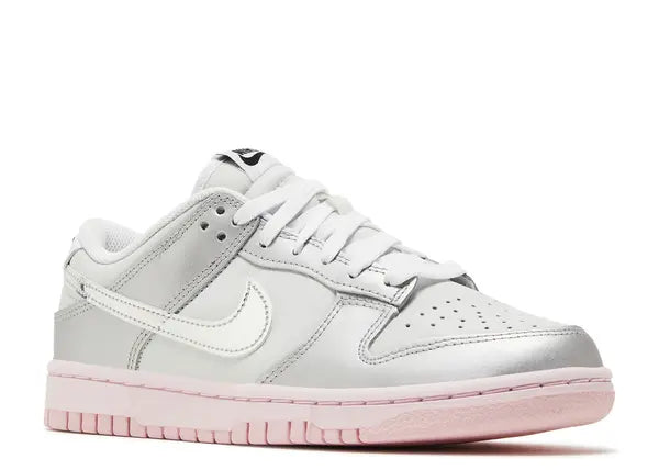 Nike Dunk Low LX Metallic Silver Pink Foam Front