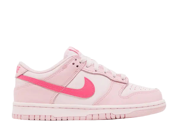 Nike Dunk Low Triple Pink GS Side