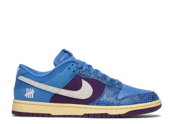 Nike Dunk Low Undefeated 5 On It Dunk vs. AF1 Side