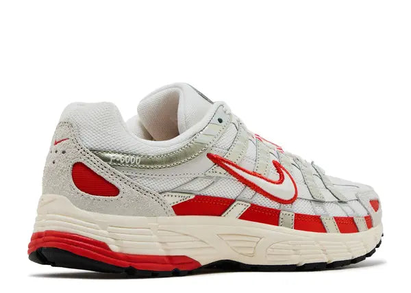 Nike P-6000 Sail Pale Ivory Light Bone Picante Red Back