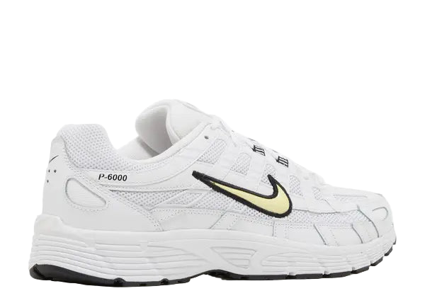 Nike P-6000 White Lemon Chiffon Back