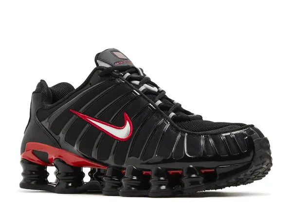Nike Shox TL Black University Red Front