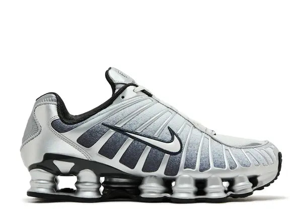 Nike Shox TL Metallic Silver Side