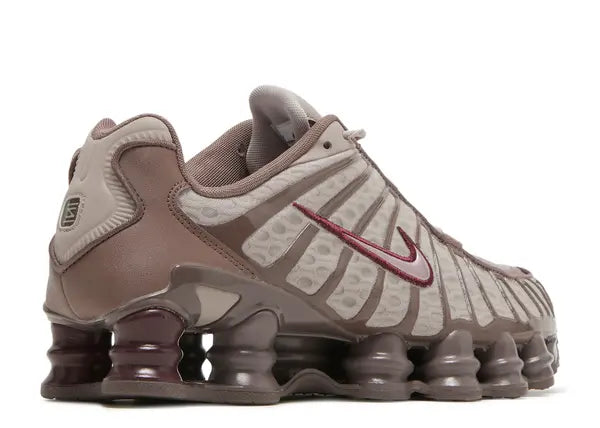 Nike Shox TL Pumice Night Maroon Back