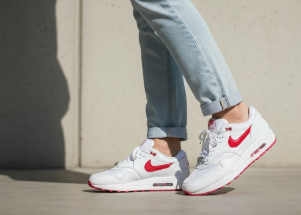 Nike Air Max 1 PRM Valentine's Day White Outfit