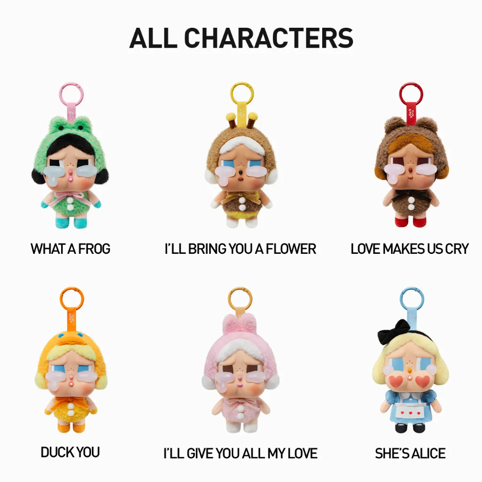 Pop Mart Labubu Crybaby Crying Again Case (6 Blind Box)