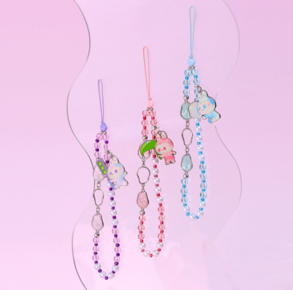 Pop Mart Labubu The Monsters Big Into Energy Phone Charm Series Blind Box 