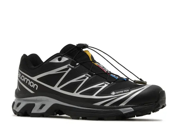 Salomon XT-6 Gore-Tex Black Silver Front