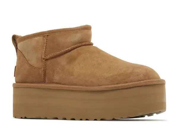 UGG Classic Ultra Mini Platform Boot Chestnut Front