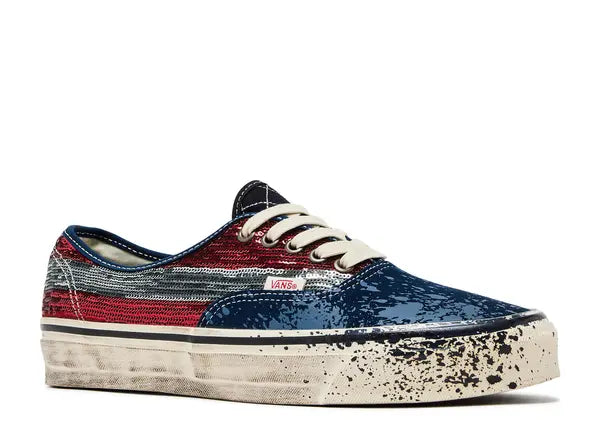 Vans Premium Authentic La Habana Red Navy Front