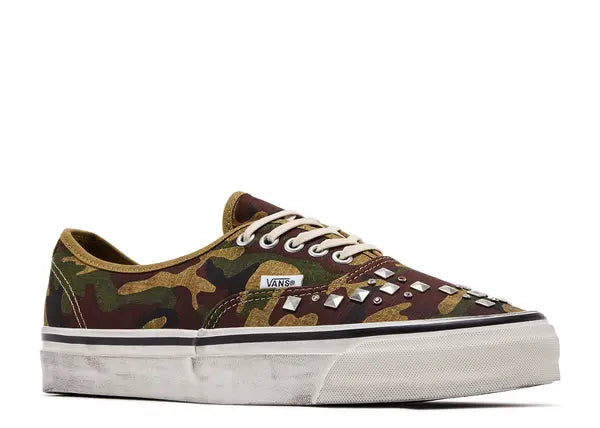 Vans Premium Authentic Woodland Camo Green Front