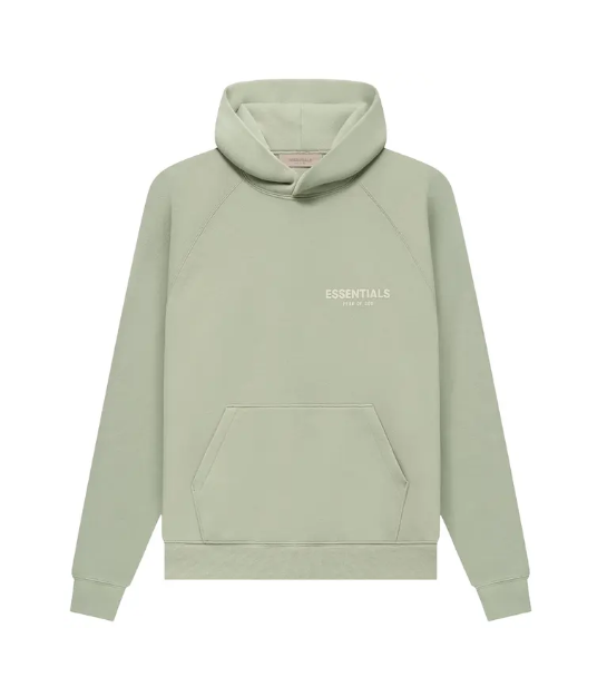 Fear of God Essentials Hoodie Seafoam Front