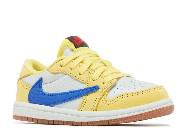 Jordan 1 Retro Low OG SP Travis Scott Canary (TD) Front