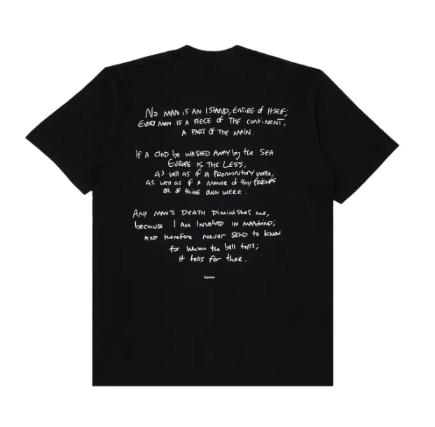 Supreme Corteiz Rules The World Tee Back